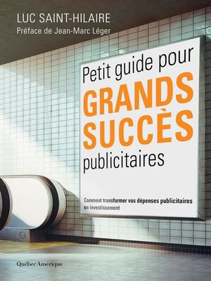 cover image of Petit guide pour grands succès publicitaires
